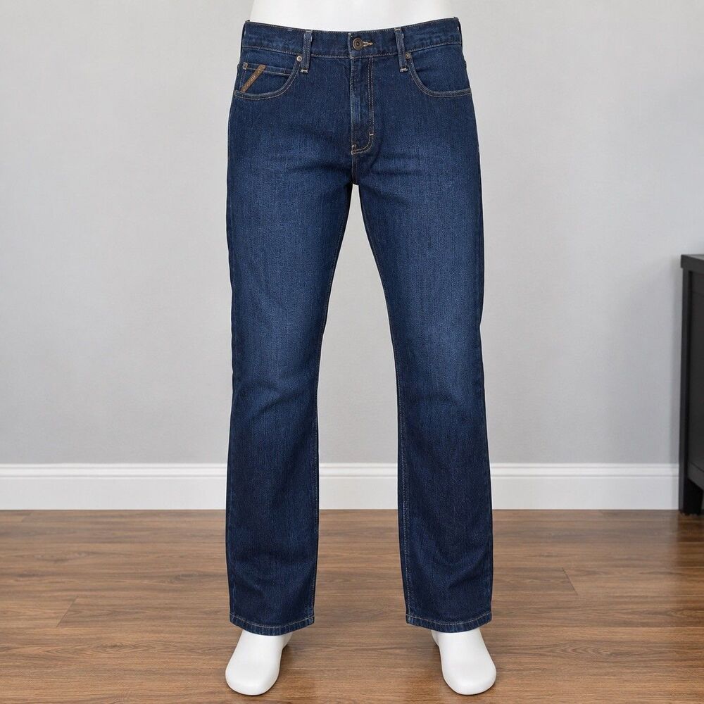 Ariat M7 Legacy Jeans Mens 38x30 Slim Fit Straight Leg Western Cowboy Dark Wash
